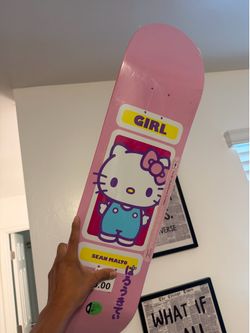 Hello kitty skateboard collectible