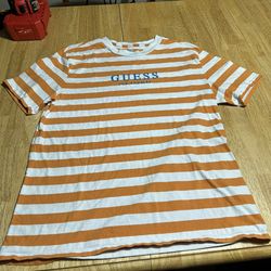 Guess Embroidered T Shirt (large)