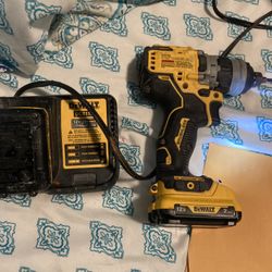 Drill With Charger And Extra Battery Pack