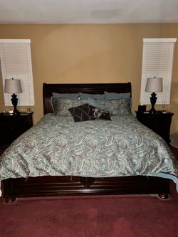 King Size Comforter Set – 9 Pieces 🛏️