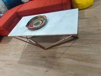 Marble coffee table