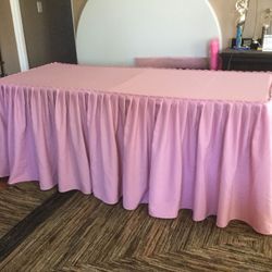 Tablecloth for sale 6ft rusty rose