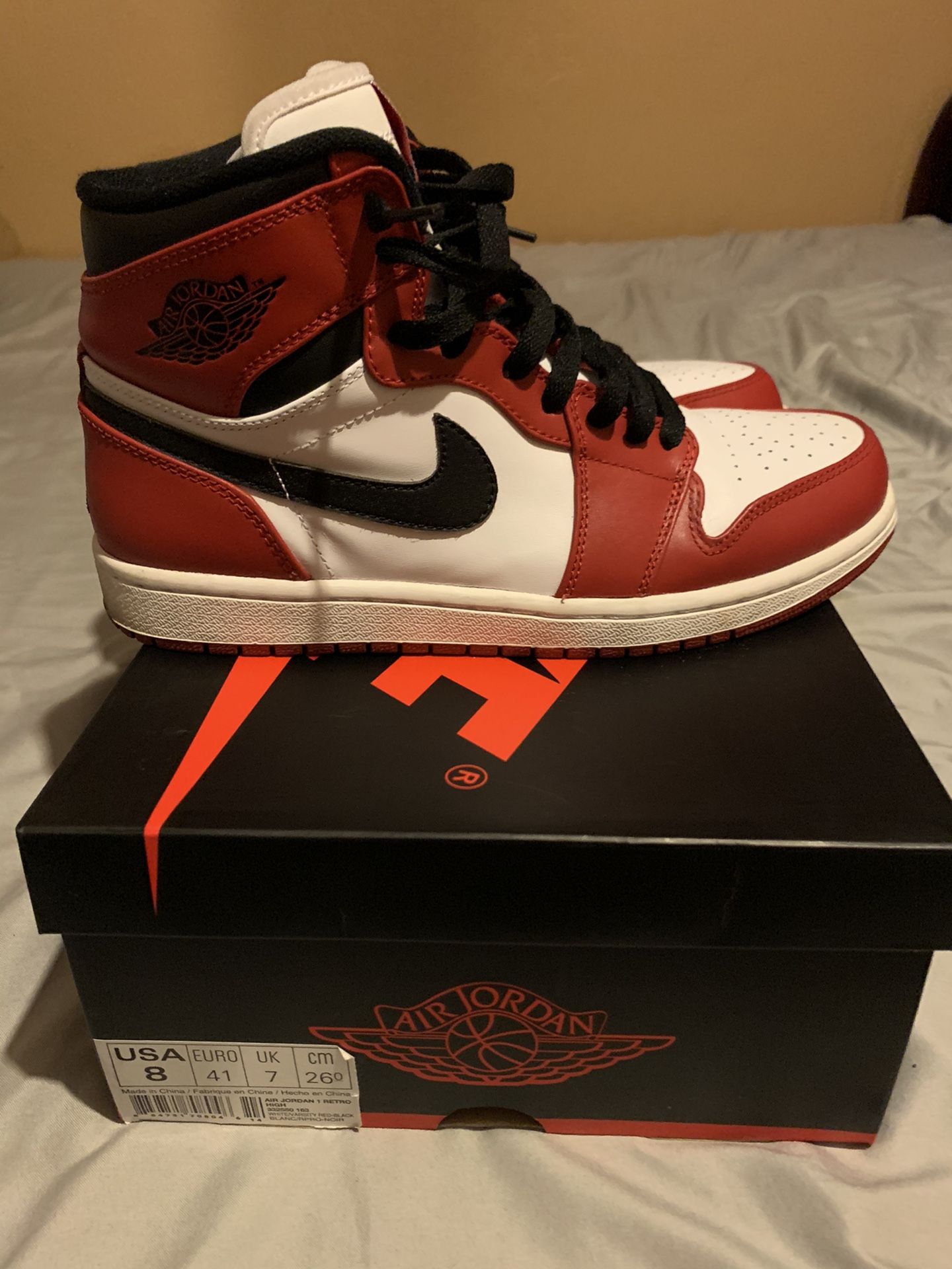 Chicago 1’s 2013 size 8