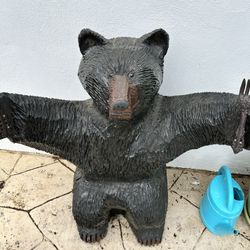 Wooden Bear For Sals