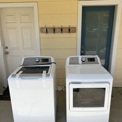 GE Washer & Gas Dryer 