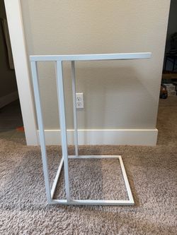 White side table