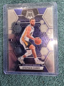 Stephen Curry Panini Mosaic Basketball Card