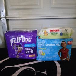 Pull Ups 3T 4T And Wipes 