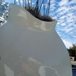 FABULOUS GIANT VASE ON THE ROOF OF MY CAR ONLY $20 DON'T MISS THIS BARGAIN