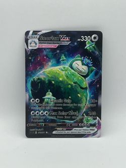 Non TCG Pokemon Snorlax Vmax Fan Art Card