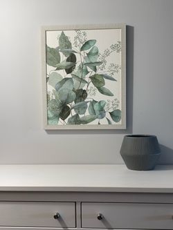 Framed Botanical Eucalyptus Wall Art Print