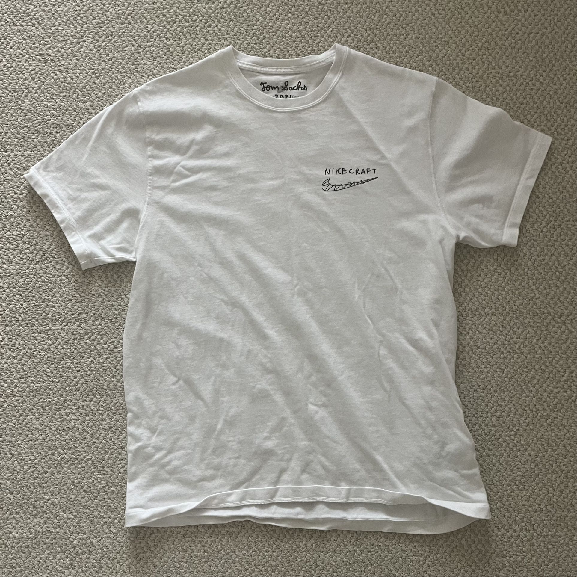 Nike X Tom Sachs Nikecraft Studio T-shirt Medium Worn and washed 