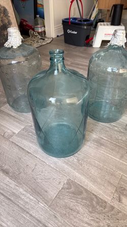 Vintage glass bottle
