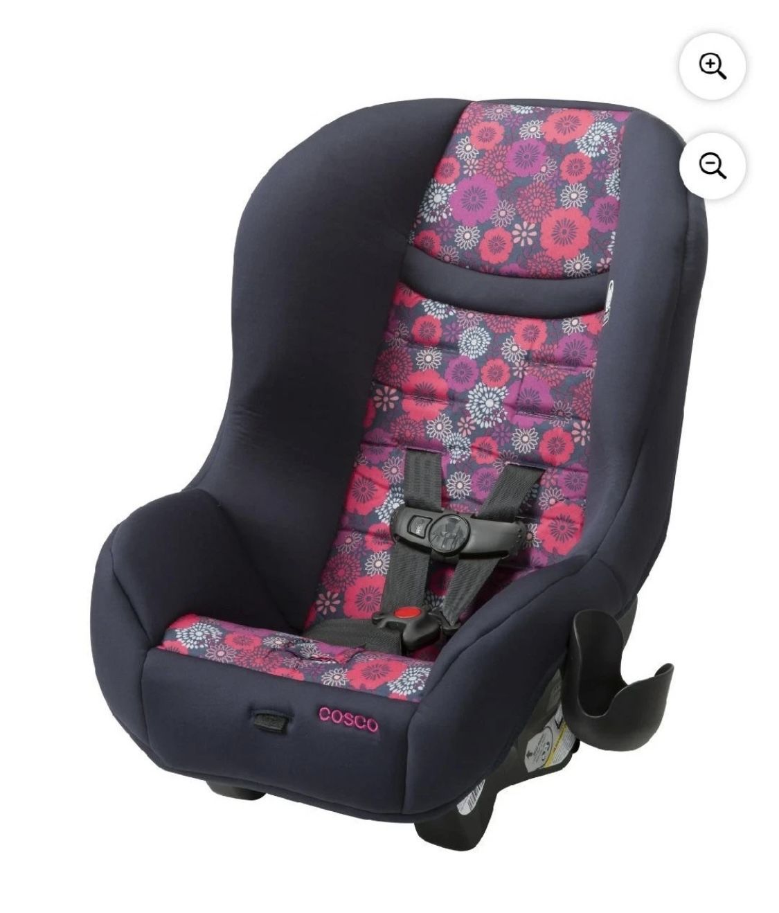 NEW Cosco Kids Convertible Car Seat Scenera Next New, Open Package Rear-facing car seat (5-40 lbs., 19-40") to a forward facing car seat (30-40 lbs.,