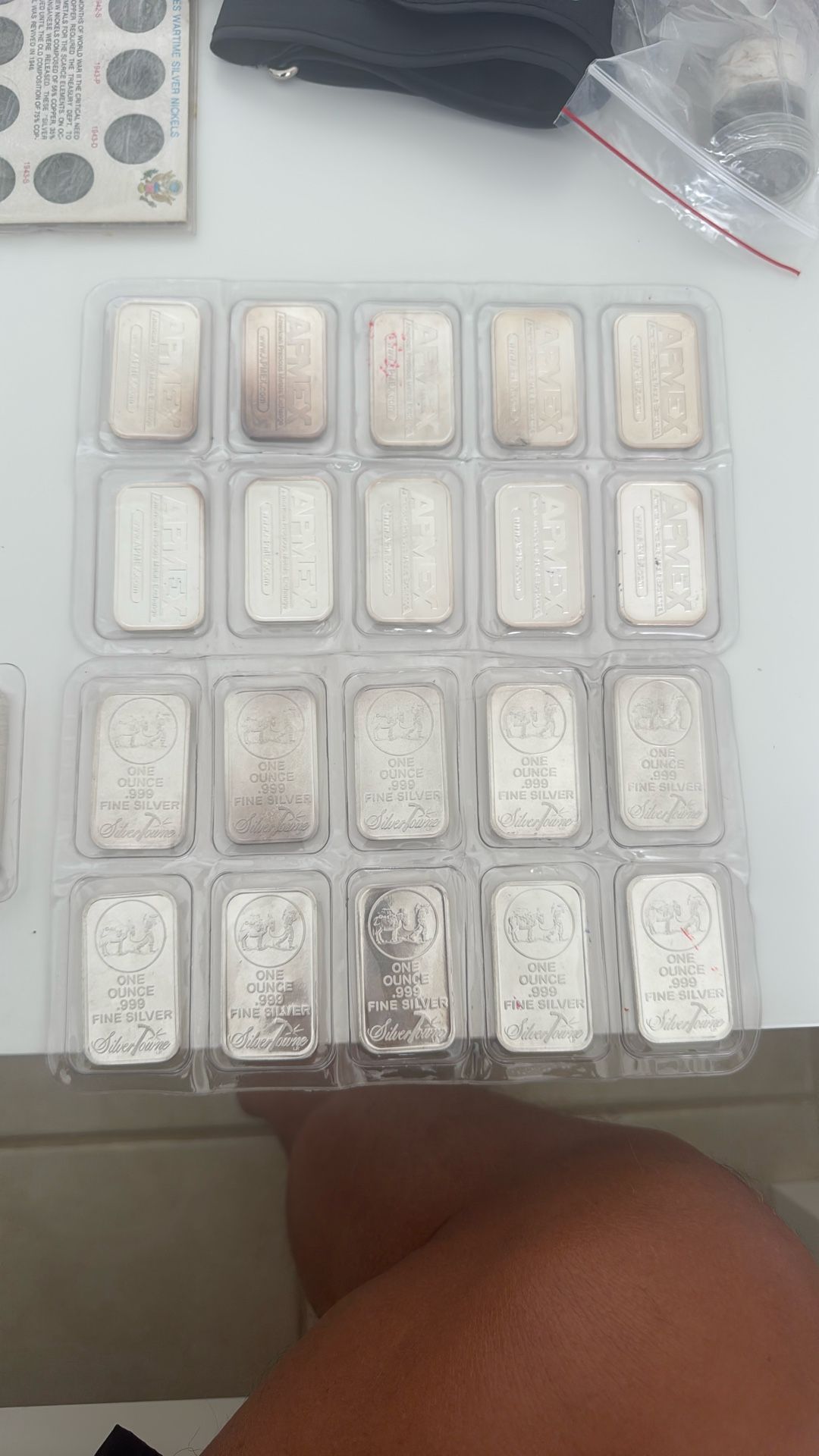 30 Ounces .999 Silver Bars Must Sell