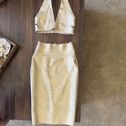 Gold Party Dress 