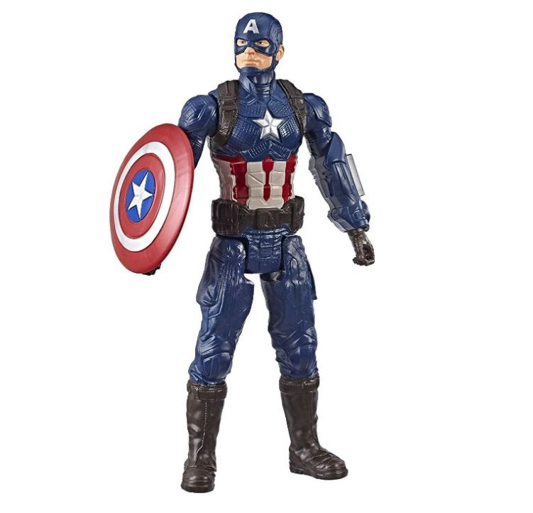 Marvel Endgame Titan Hero Series Captain America 12 Inch Action Figure