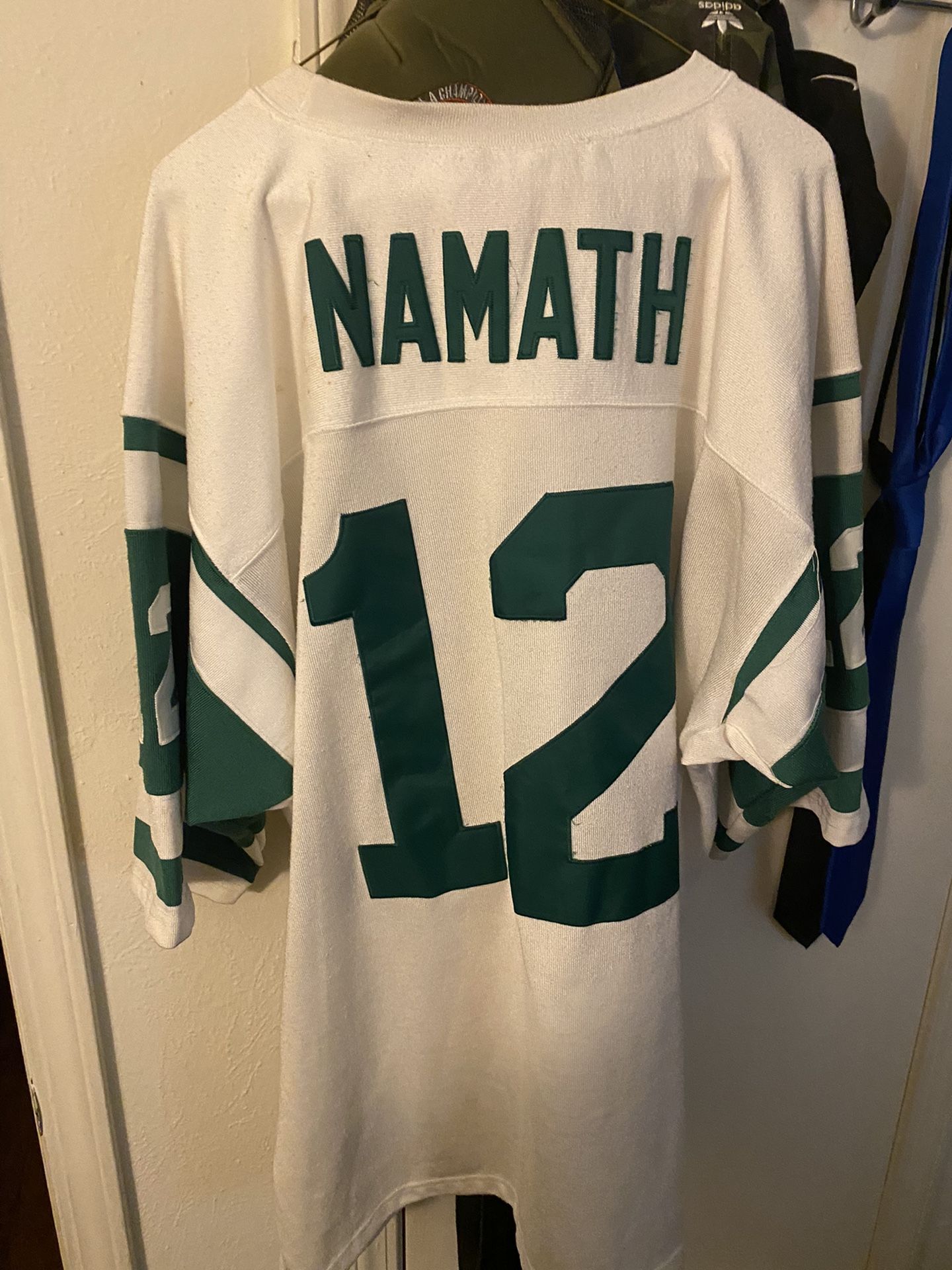 New York Jets Joe Namath Throw Back Jersey