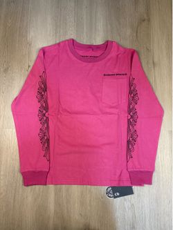 Pink chrome hearts long sleeve