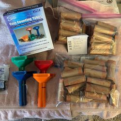 COIN COUNTING TUBES & WRAPPERS