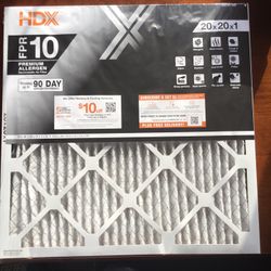  Filter 20”x20”x1” FPR10  Premium Allergen