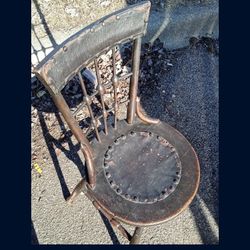Rare  Old Antique Hall Chair 