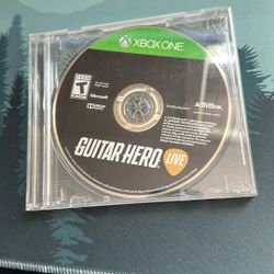 Xbox One Guitar Hero Live (no case)
