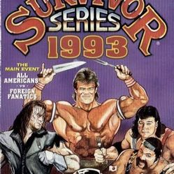 Wwf Survivor Series 1993/1994/1995 W/dvd Sleeve Dvd
