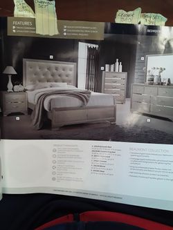 4pc Queen Bedroom set