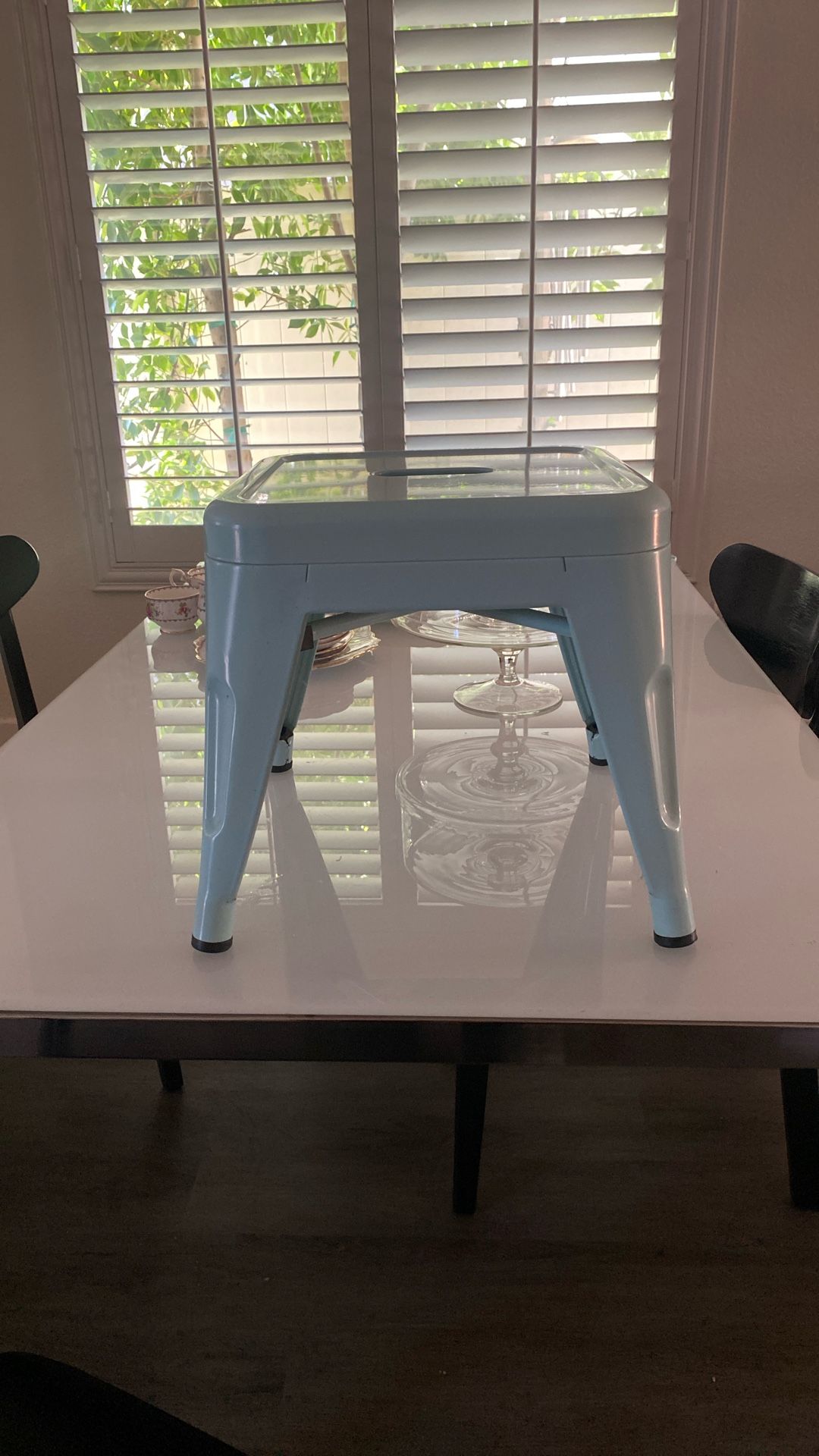 Sturdy Metal Stool