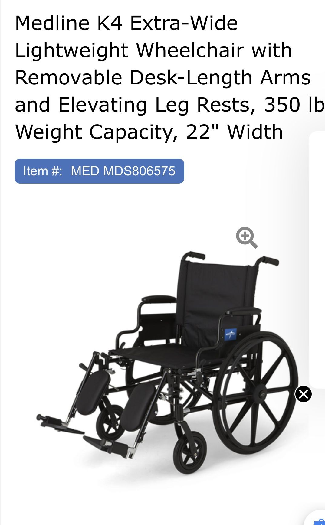NEW WHEELCHAIR
