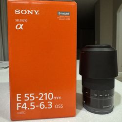Sony E 55-210/F4.5-6.3 OSS