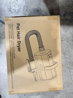 Pet Hair Dryer - 1750W High-Speed Grooming Dryer - Brand New