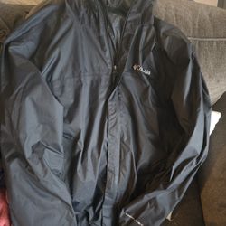 Mens Size Large Columbia Windbreaker