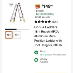 Gorilla Ladder 18 ‘
