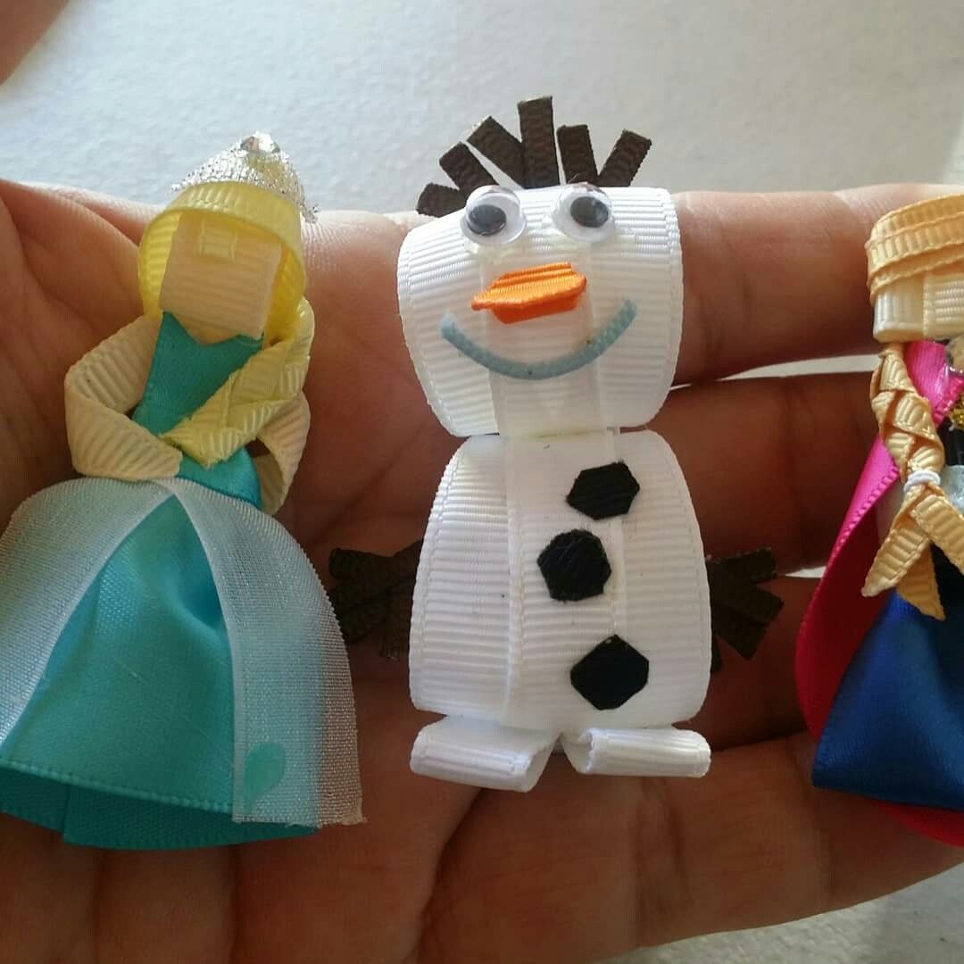 Ribbon Sculpture Hair Clips