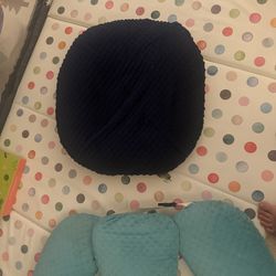 Dark Blue Baby Pillow 