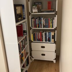 Bookshelves 2x (FREE BOOKS)