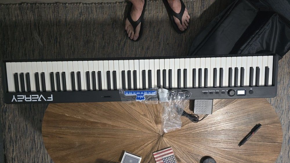 BrandFVEREY 88 Key Folding Keyboard