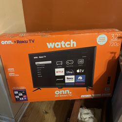 32 inch TV new in the box $40