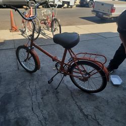 Kama  Made in the USSR Vintage Cruiser,  Single Coaster Speed, folding Bike