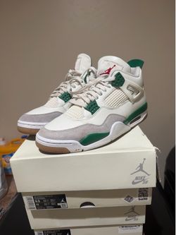 Air Jordan 4 x Nike sb “Pine Green” Sz 9.5
