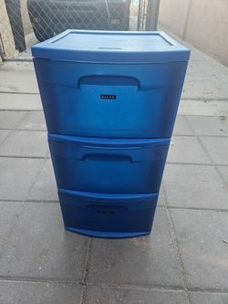 Plastic 3 drawer