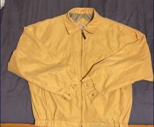 Vintage John Ashford Outdoors Yellow Zip Up SIZE: Medium