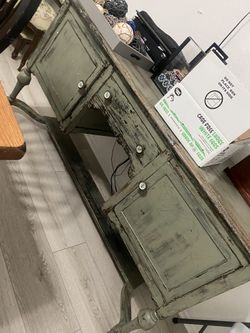 Antique record player