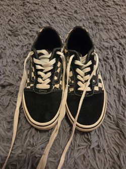 Vans Old Skool Checkerboard Low-Top Sneakers