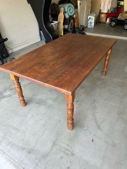 Antique Wood Dining Table