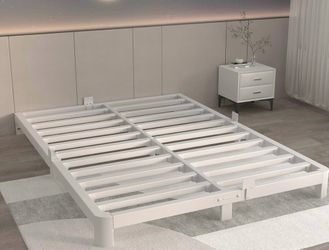 4inch high king bed frame new
