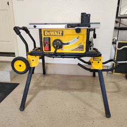 Dewalt 10 In Job Site Table Saw