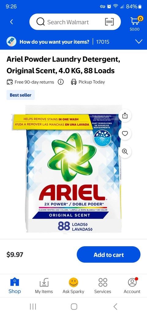 Powder Laundry Detergent